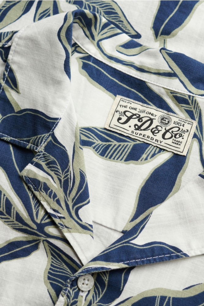 Superdry beige heren overhemd | Kleurstaal