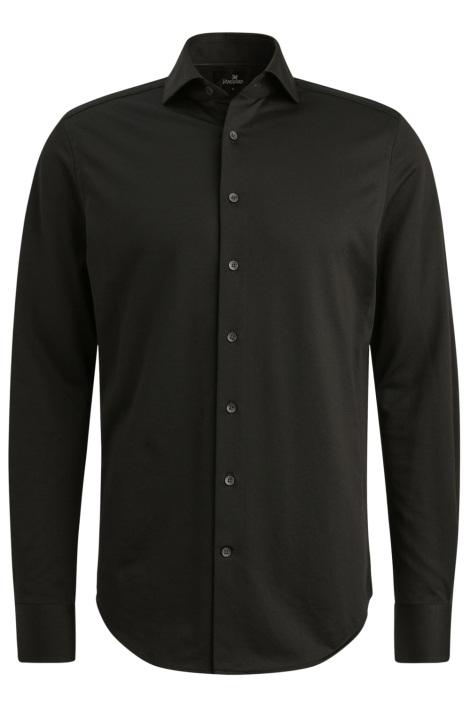 Vanguard zwarte heren overhemd | Vooraanzicht