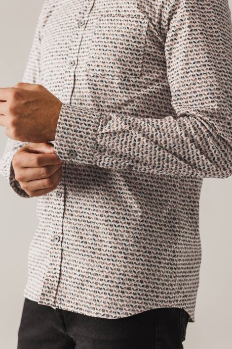 State of Art witte heren overhemd | Kleurstaal