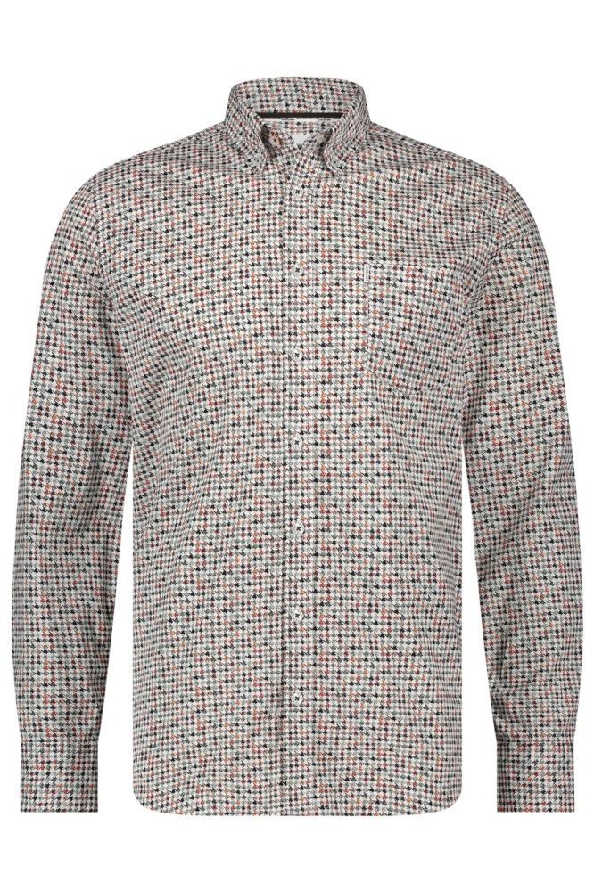 State of Art multi color heren overhemd | Vooraanzicht