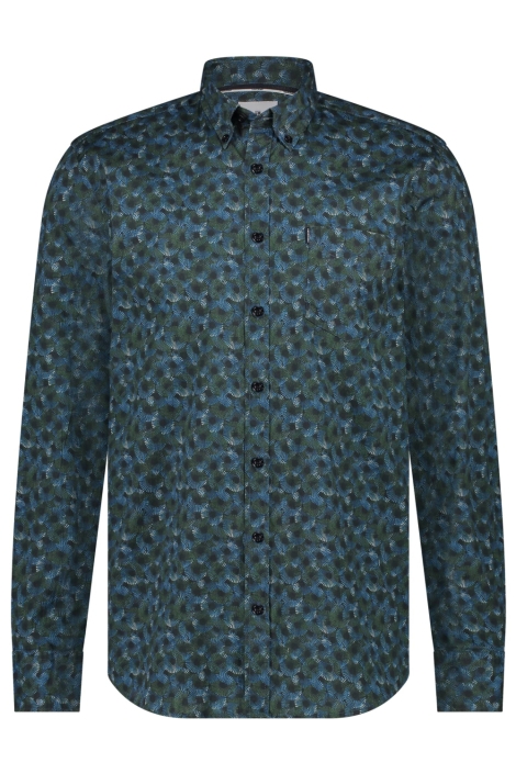 State of Art blauwe heren overhemd | Vooraanzicht