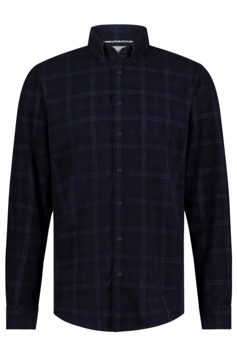 State of Art blauwe heren overhemd | Vooraanzicht