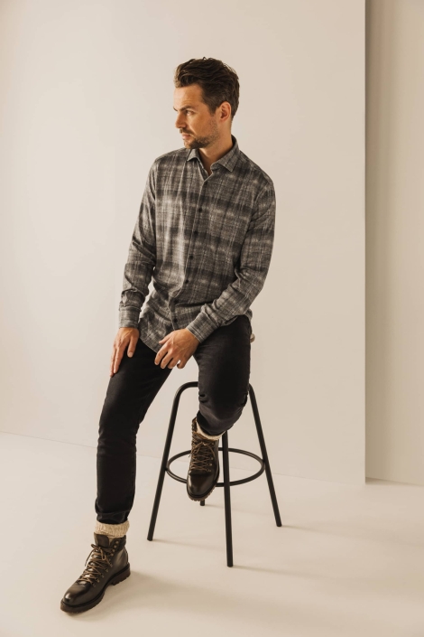 State of Art beige heren overhemd | Model