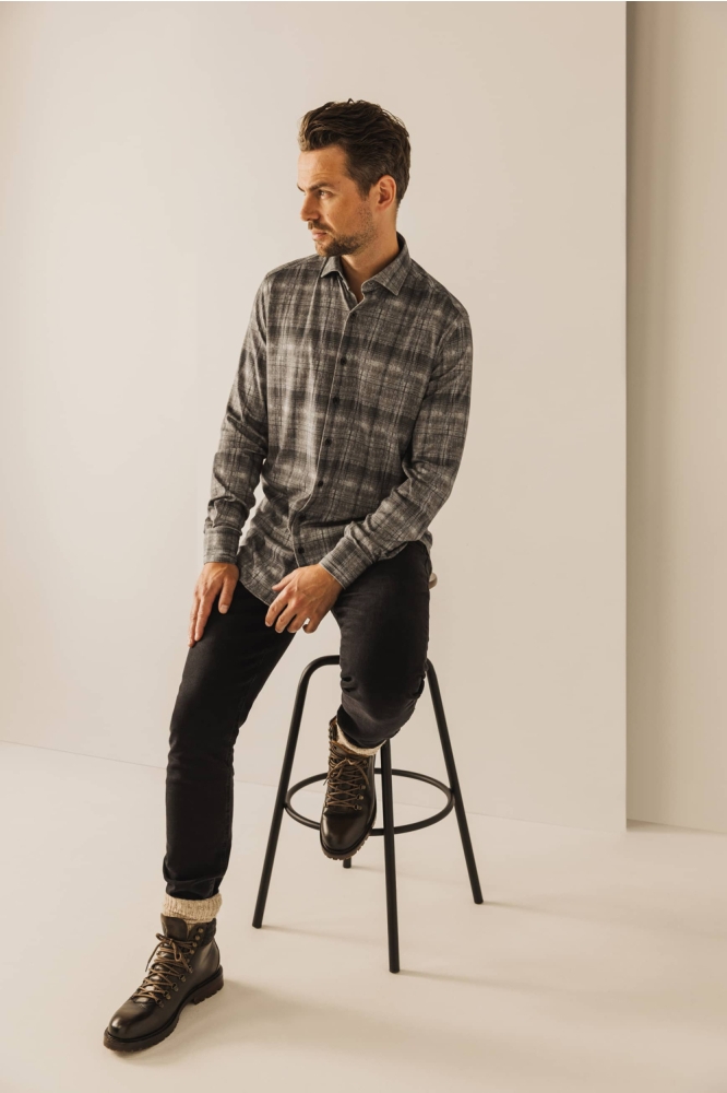 State of Art beige heren overhemd | Model