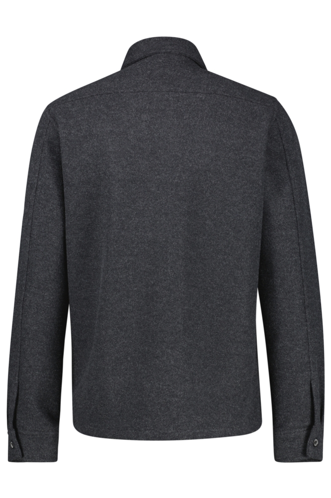 Lerros blauwe heren overhemd | Achteraanzicht