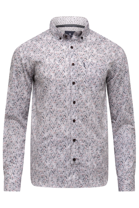 State of Art grijze heren overhemd | Vooraanzicht