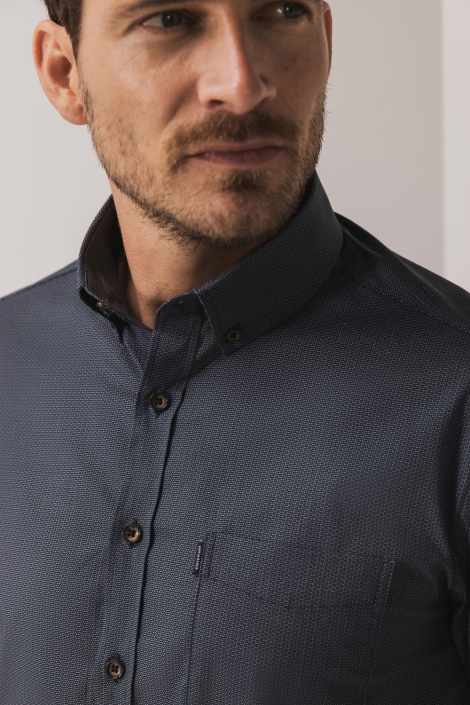 State of Art blauwe heren overhemd | Unique Selling Point