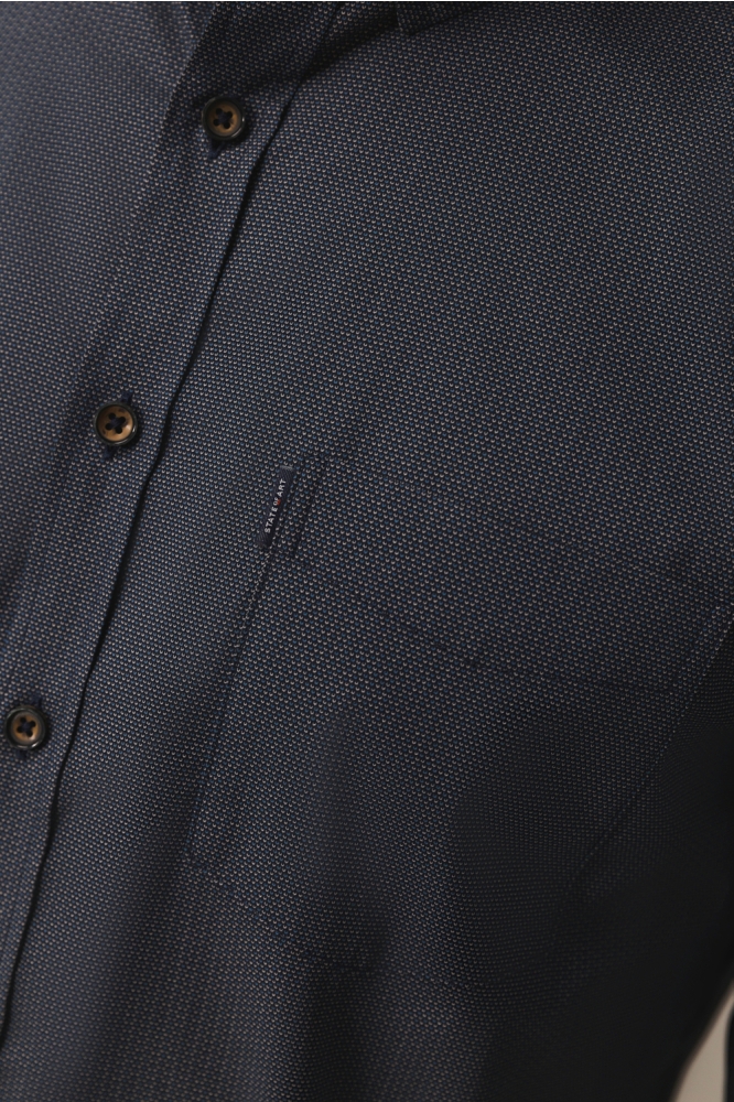 State of Art blauwe heren overhemd | Kleurstaal