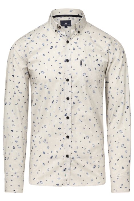 State of Art grijze heren overhemd | Vooraanzicht