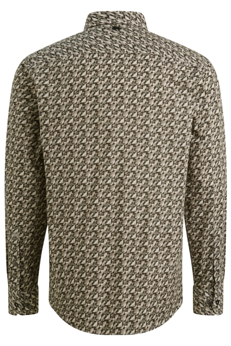 Vanguard groene heren overhemd | Achteraanzicht