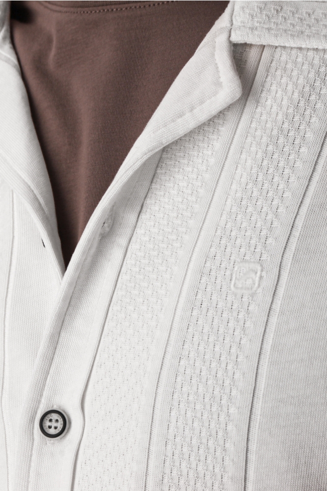 Gabbiano witte heren overhemd | Kleurstaal