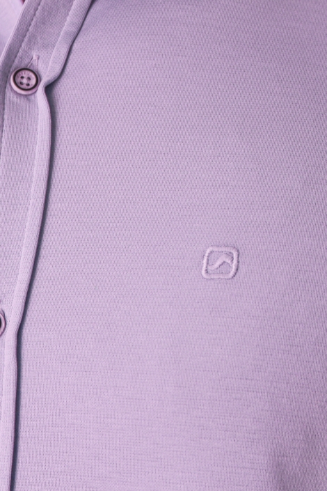 Gabbiano paarse heren polo | Kleurstaal