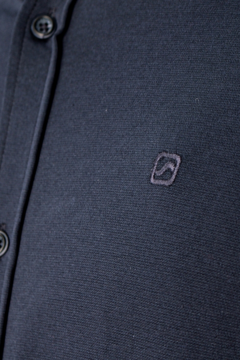 Gabbiano blauwe heren overhemd | Kleurstaal