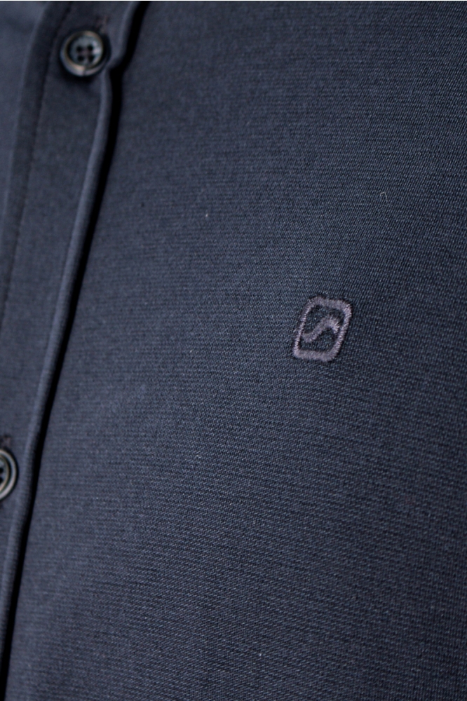 Gabbiano blauwe heren overhemd | Kleurstaal