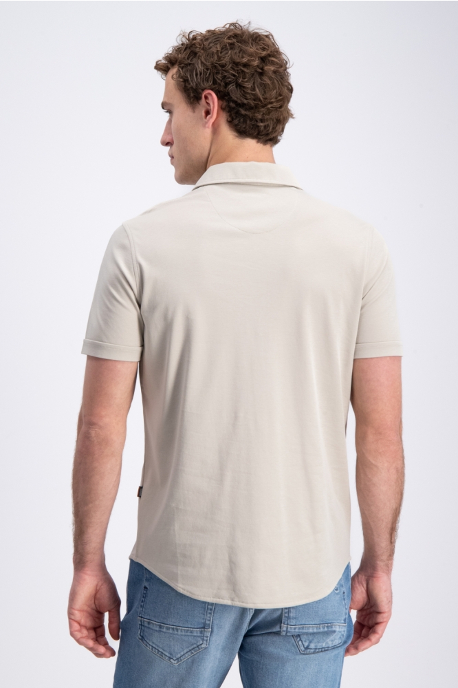 Gabbiano beige heren polo | 