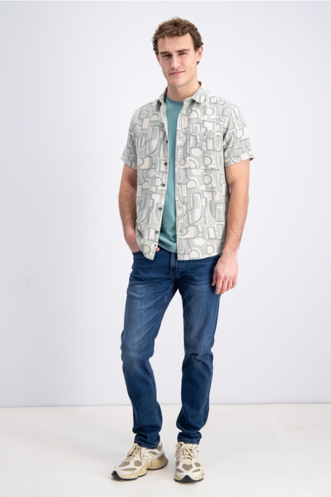 Gabbiano groene heren overhemd | Model