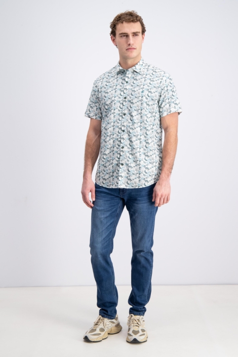 Gabbiano groene heren overhemd | Model