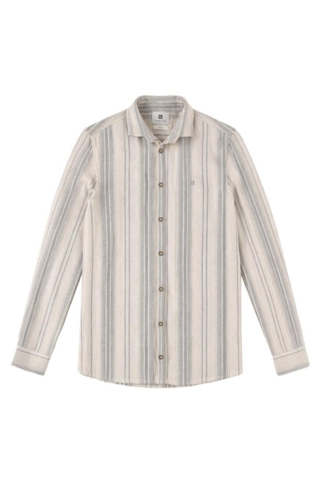 Gabbiano grijze heren overhemd | Vooraanzicht