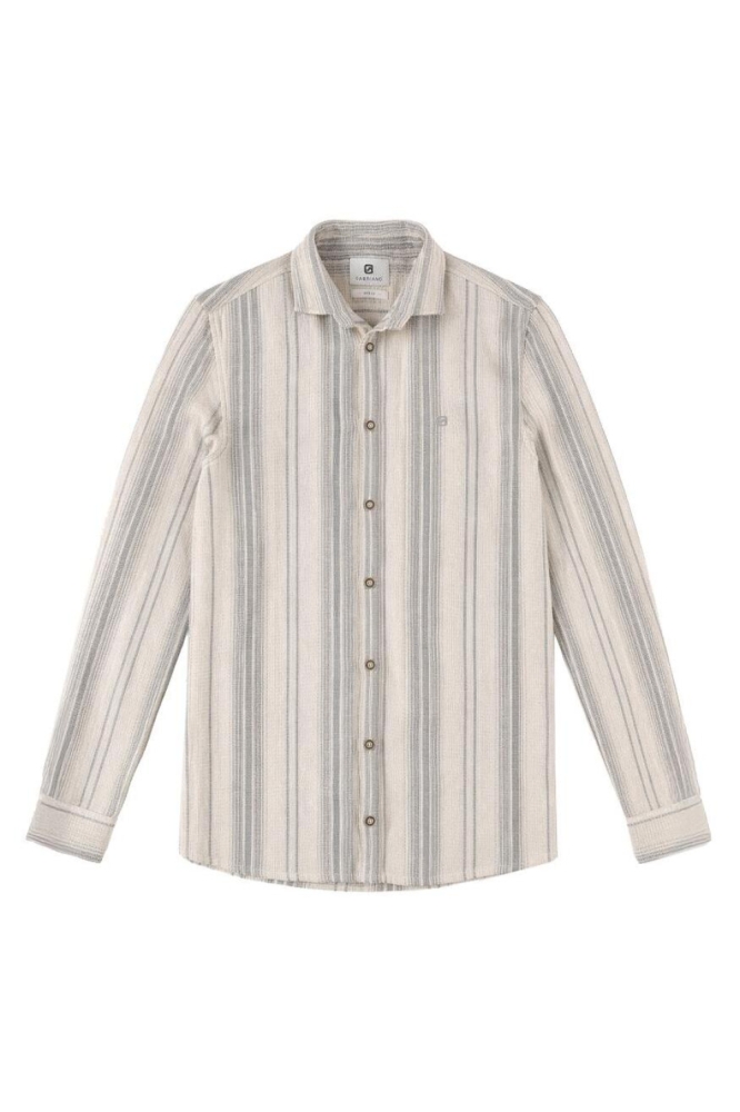 Gabbiano grijze heren overhemd | Vooraanzicht