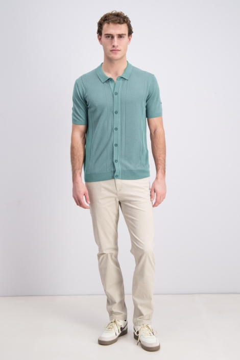 Gabbiano groene heren overhemd | Model