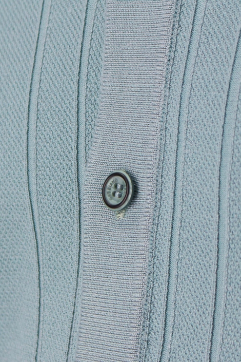 Gabbiano groene heren overhemd | Close up