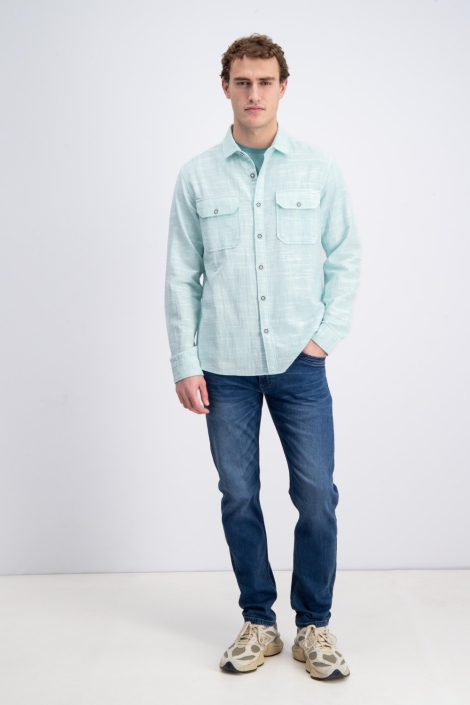 Gabbiano groene heren overhemd | Model