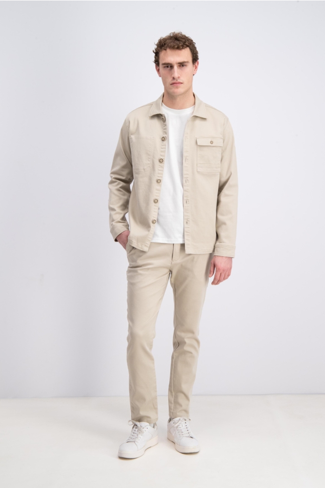 Gabbiano ecru heren overhemd | Model