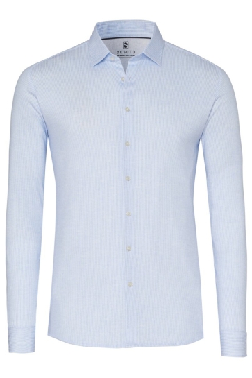 Desoto CASUAL KENT 1 1 93128 3 553 LIGHT BLUE WHITE STRIPES