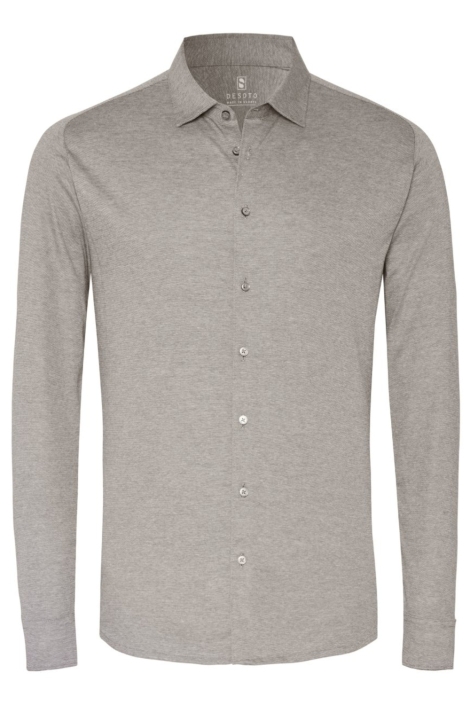 Desoto grijze heren overhemd | Vooraanzicht