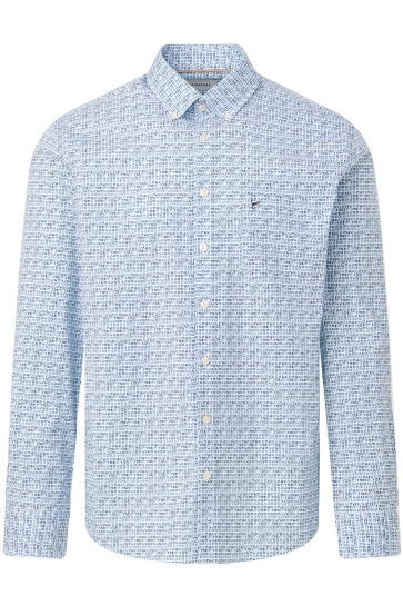Campbell campbell - casual shirt ls ranger-0 Blauw