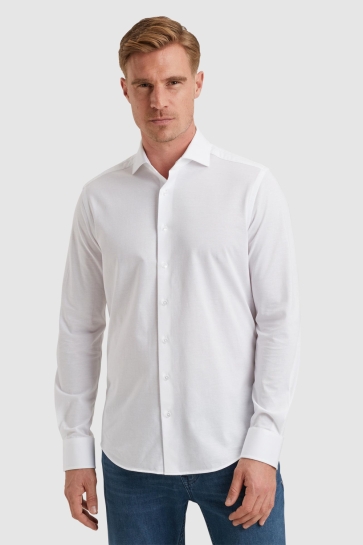 Vanguard long sleeve shirt versatile jersey Wit