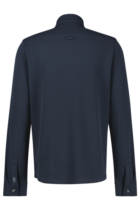 Lerros blauwe heren overhemd | Achteraanzicht