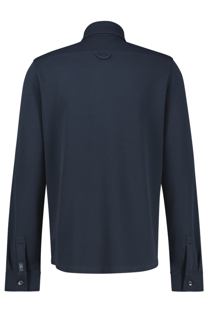 Lerros blauwe heren overhemd | Achteraanzicht