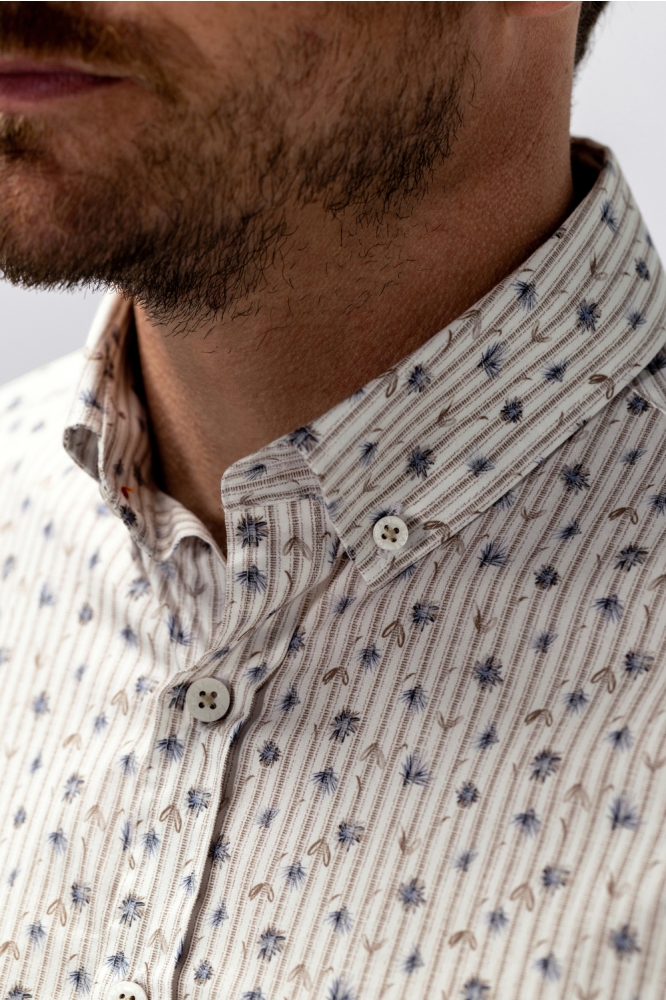 State of Art witte heren overhemd | Close up