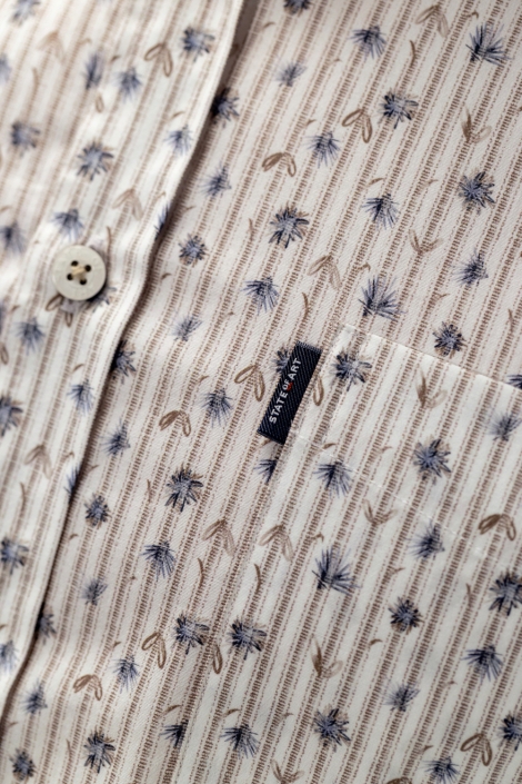 State of Art witte heren overhemd | Close up