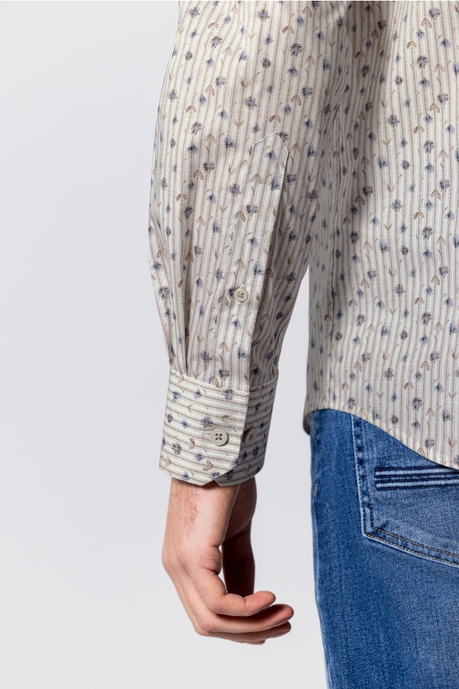 State of Art witte heren overhemd | Close up