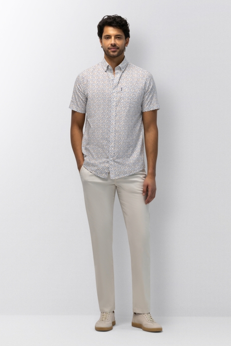 State of Art blauwe heren overhemd | Model