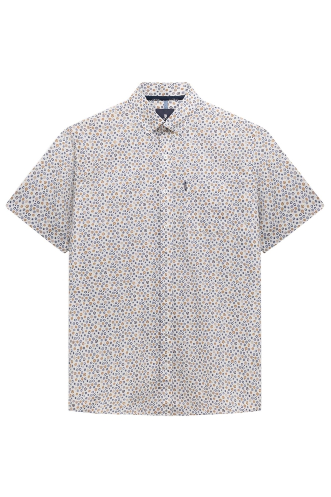 State of Art blauwe heren overhemd | Vooraanzicht