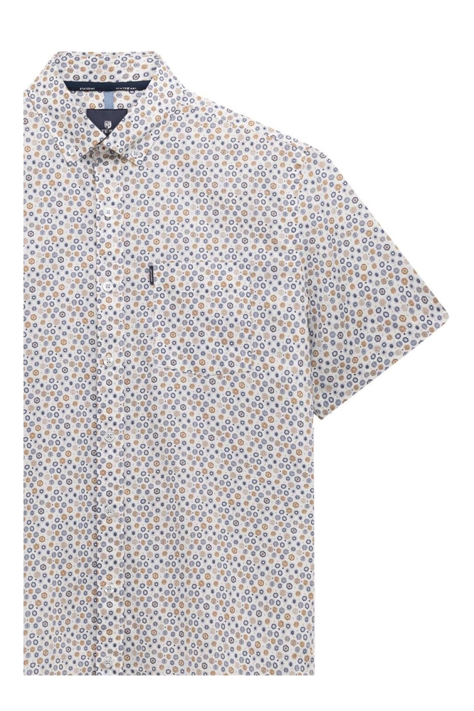 State of Art blauwe heren overhemd | Close up