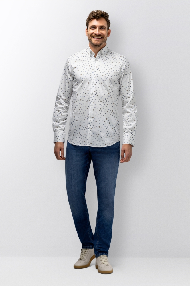 State of Art blauwe heren overhemd | Model