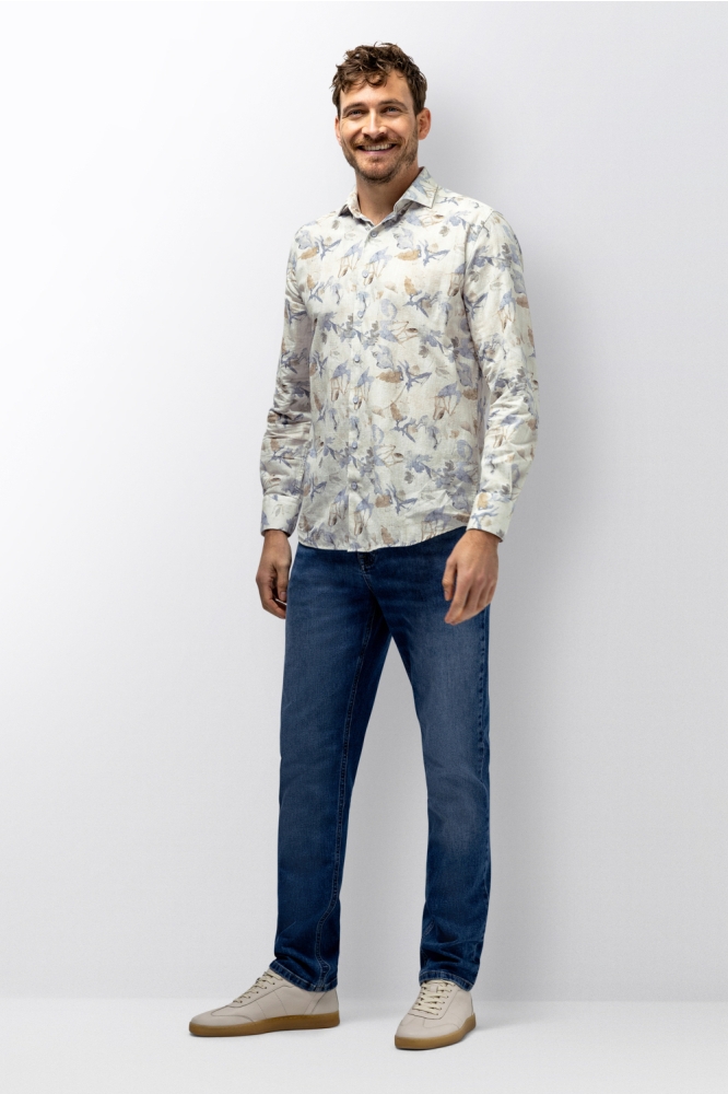 State of Art ecru heren overhemd | Model