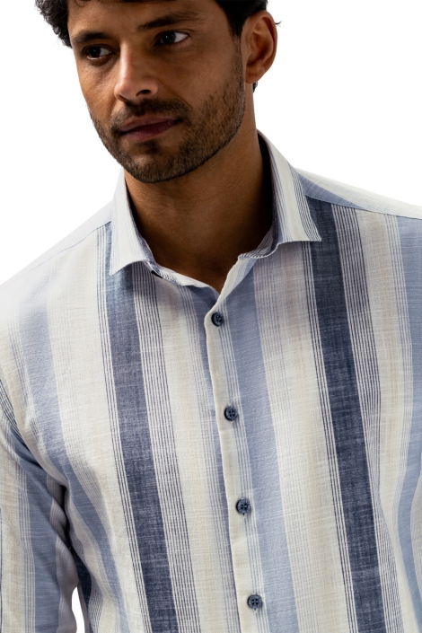 State of Art blauwe heren overhemd | Kleurstaal