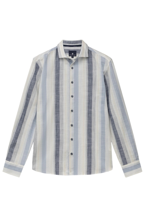 State of Art blauwe heren overhemd | Vooraanzicht