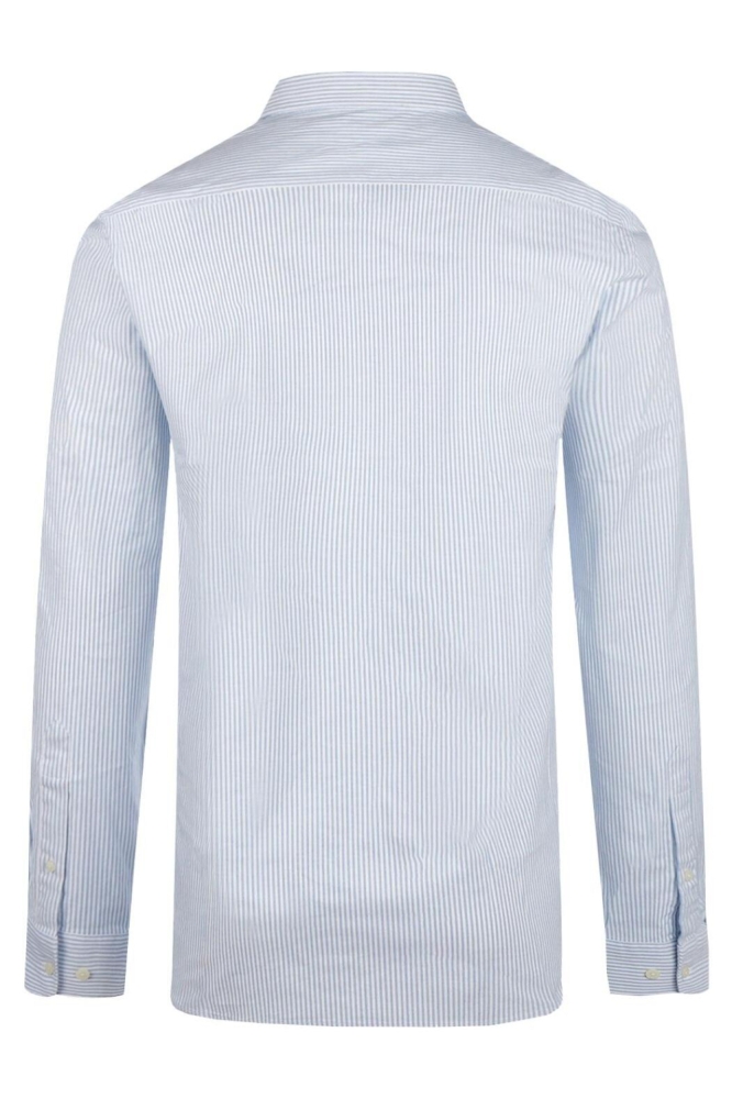 McGregor blauwe heren overhemd | Achteraanzicht