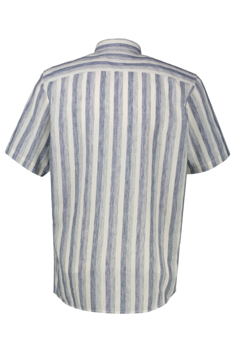 Lerros blauwe heren overhemd | Achteraanzicht