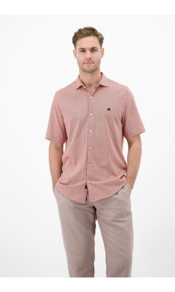 POLO MET KORTE MOUWEN EN MINIMALISTISCHE PRINT 2632318 328