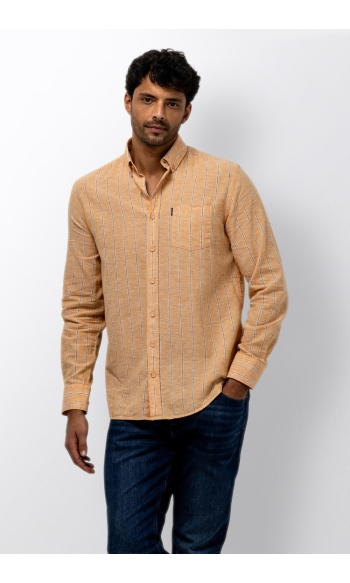 OVERHEMD VAN LINNENMIX 21216160 2898