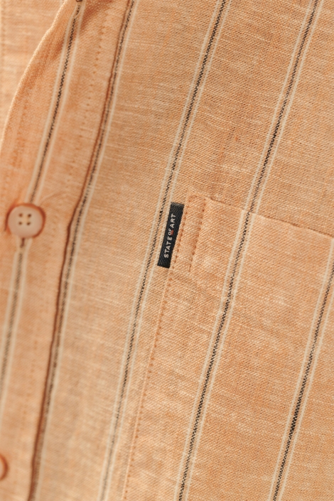 State of Art oranje heren overhemd | Unique Selling Point