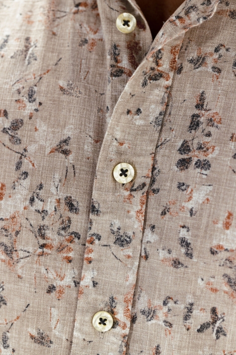 State of Art beige heren overhemd | Kleurstaal