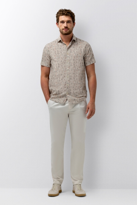 State of Art beige heren overhemd | Model